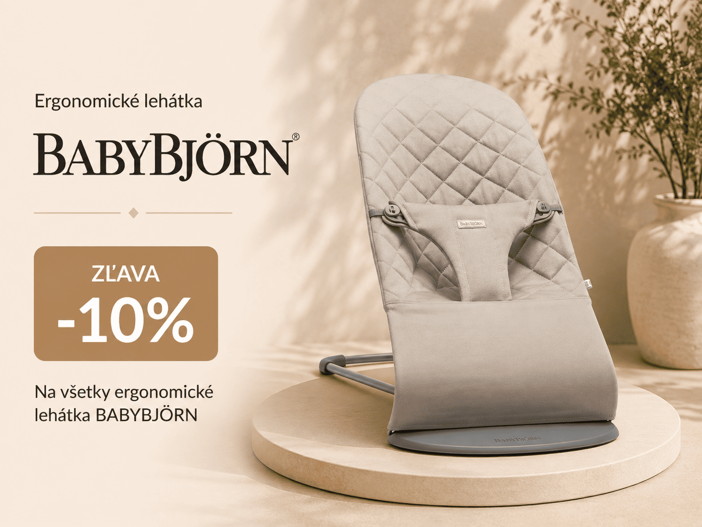 Babybjorn lehátka - zľava -10%